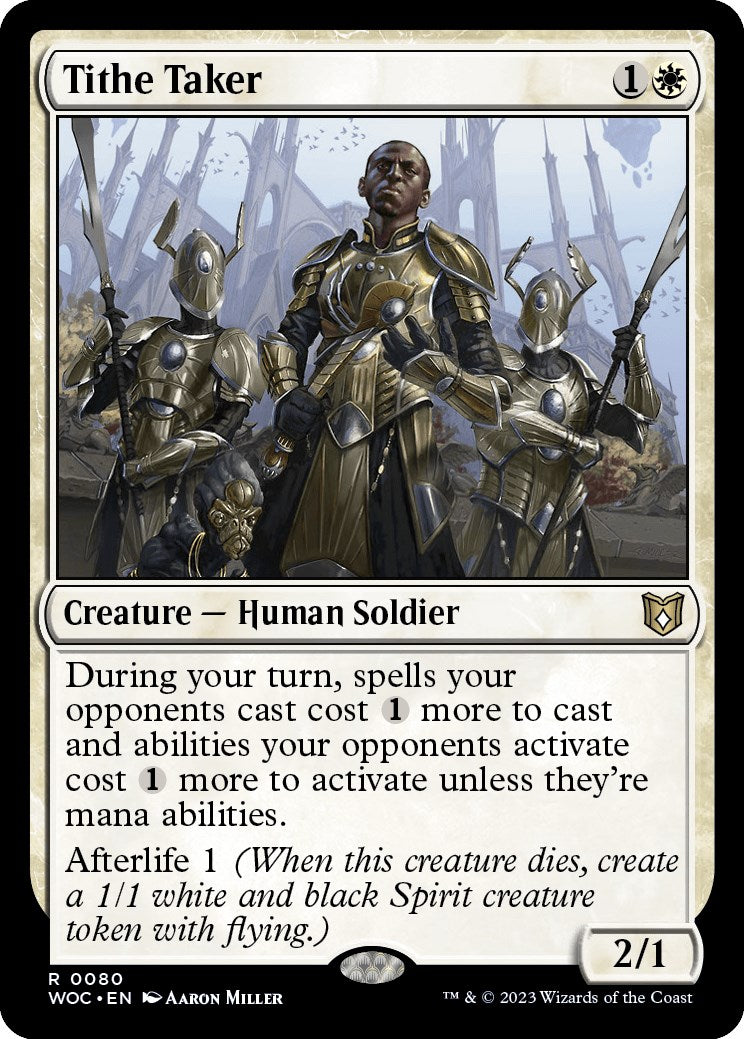 Tithe Taker [Wilds of Eldraine Commander] | North Game Den