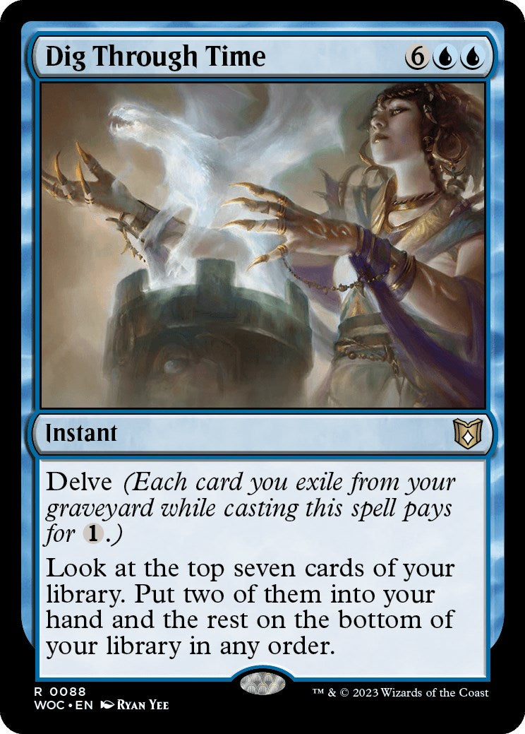 Dig Through Time [Wilds of Eldraine Commander] | North Game Den
