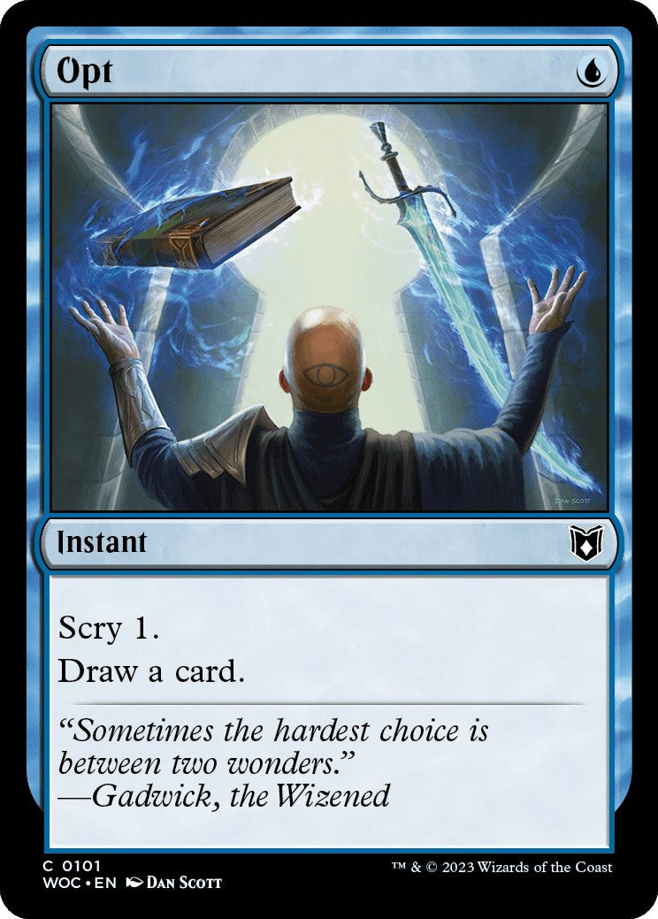 Opt [Wilds of Eldraine Commander] | North Game Den
