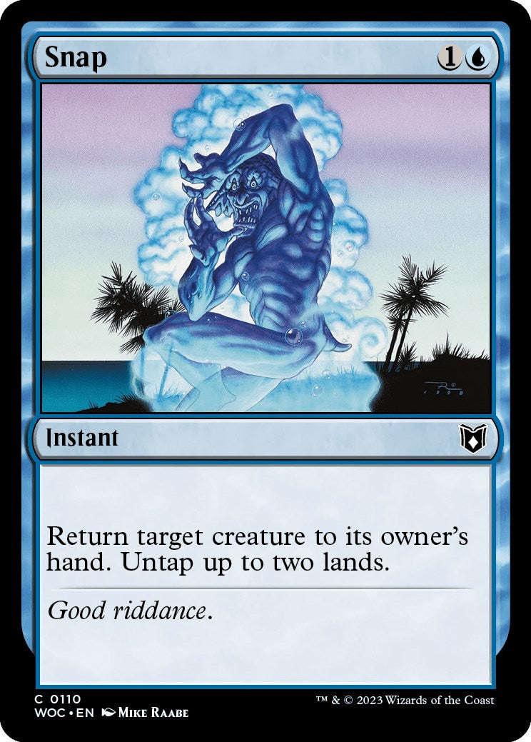 Snap [Wilds of Eldraine Commander] | North Game Den