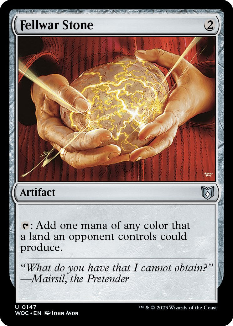 Fellwar Stone [Wilds of Eldraine Commander] | North Game Den