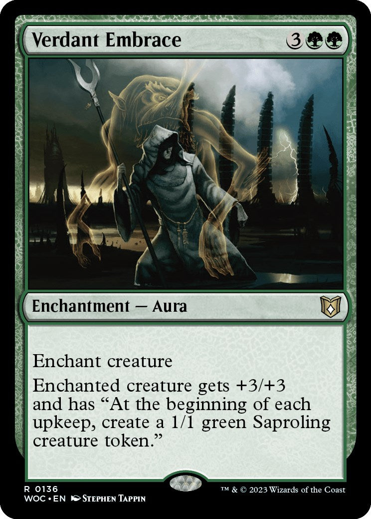 Verdant Embrace [Wilds of Eldraine Commander] | North Game Den