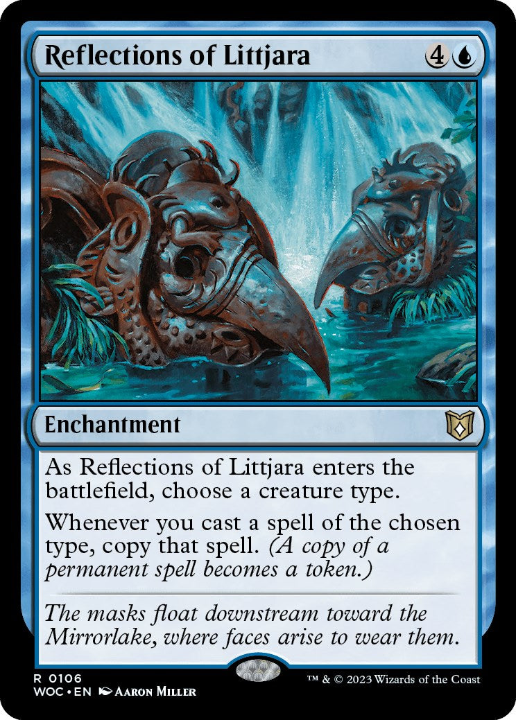 Reflections of Littjara [Wilds of Eldraine Commander] | North Game Den