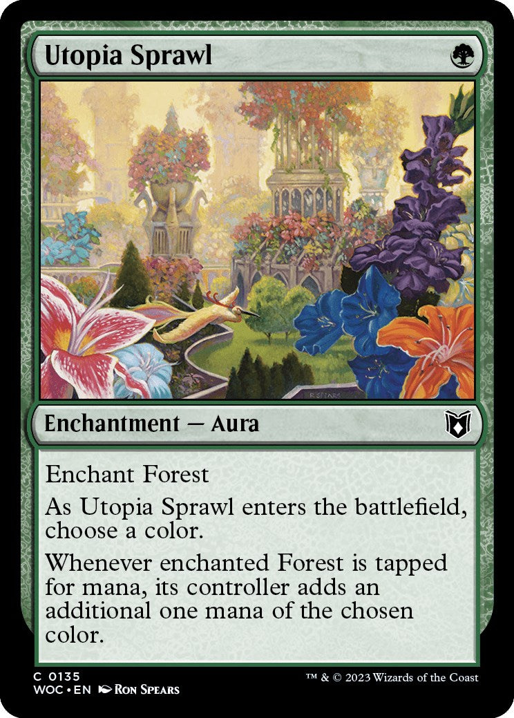 Utopia Sprawl [Wilds of Eldraine Commander] | North Game Den