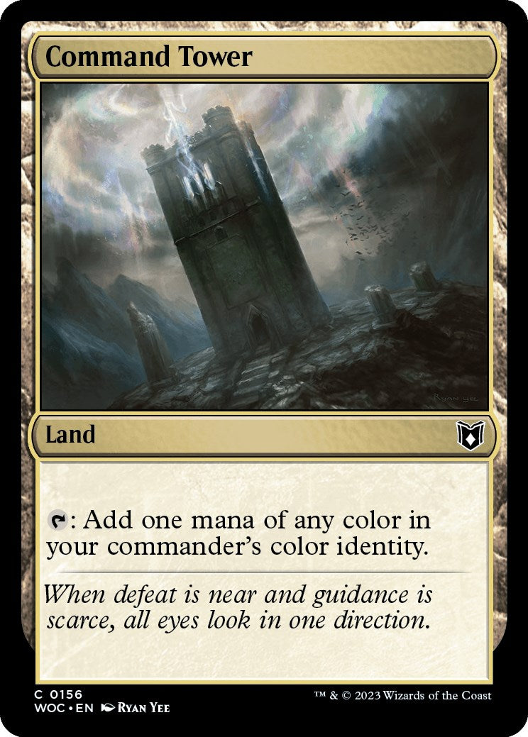 Command Tower [Wilds of Eldraine Commander] | North Game Den