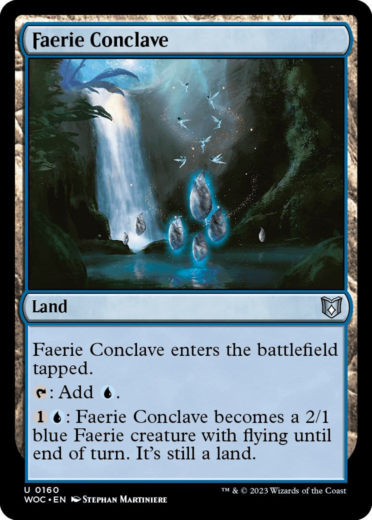Faerie Conclave [Wilds of Eldraine Commander] | North Game Den
