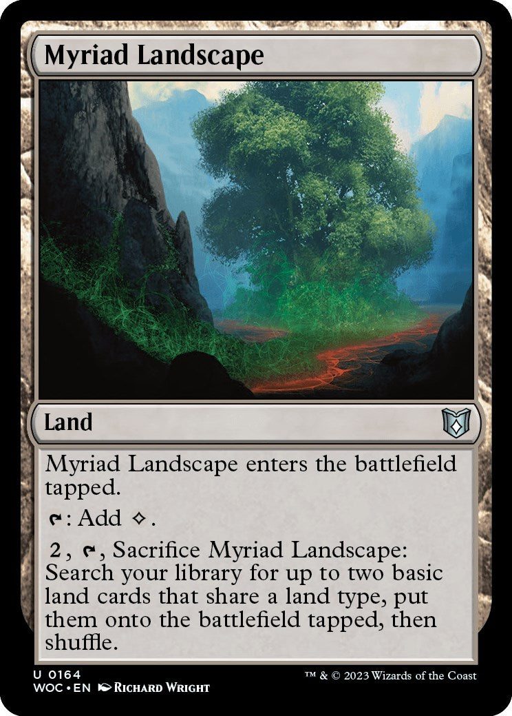 Myriad Landscape [Wilds of Eldraine Commander] | North Game Den