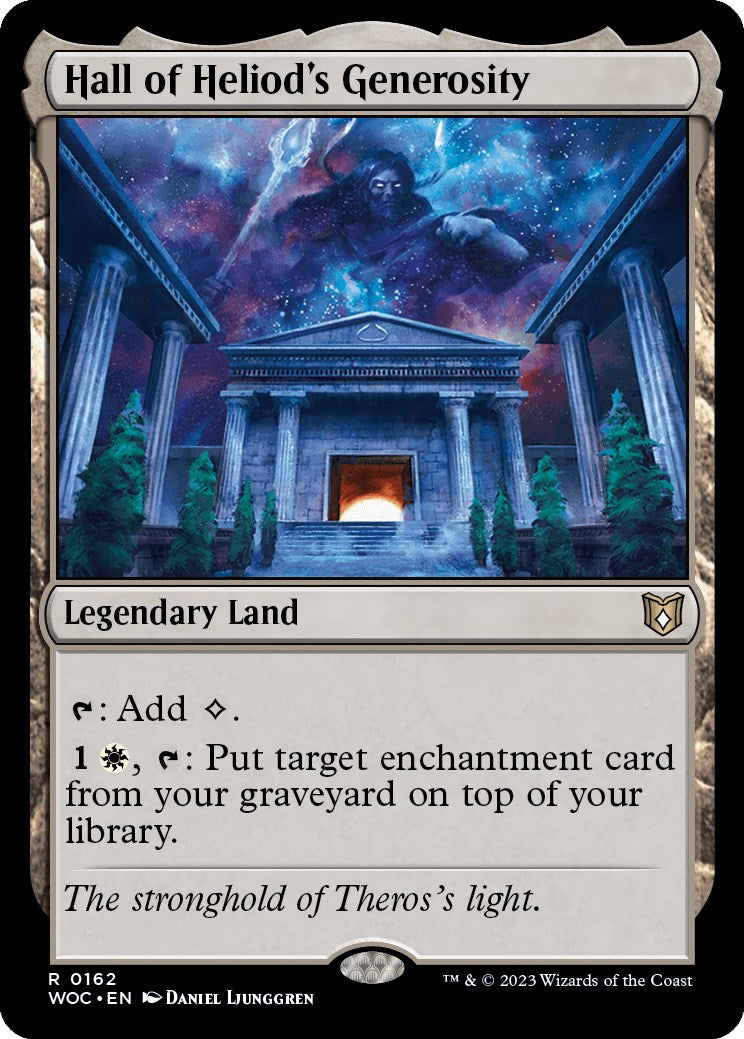 Hall of Heliod's Generosity [Wilds of Eldraine Commander] | North Game Den