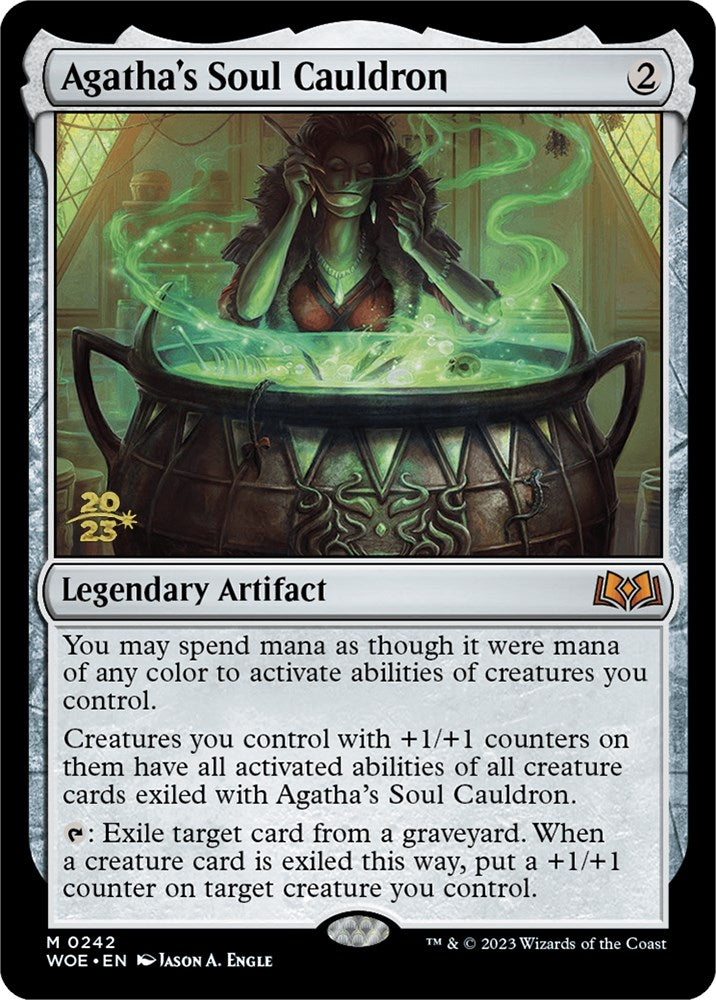 Agatha's Soul Cauldron [Wilds of Eldraine Prerelease Promos] | North Game Den