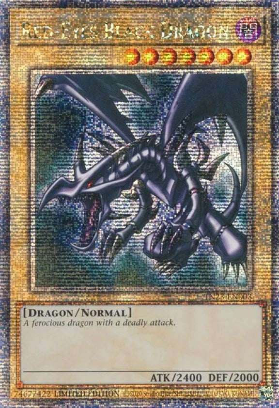 Red-Eyes Black Dragon [TN23-EN003] Quarter Century Secret Rare | North Game Den