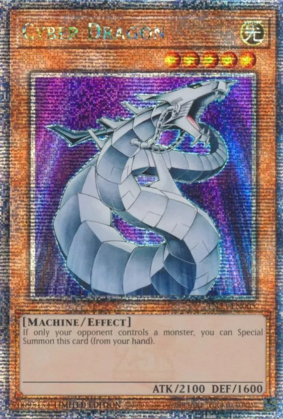 Cyber Dragon [TN23-EN005] Quarter Century Secret Rare | North Game Den