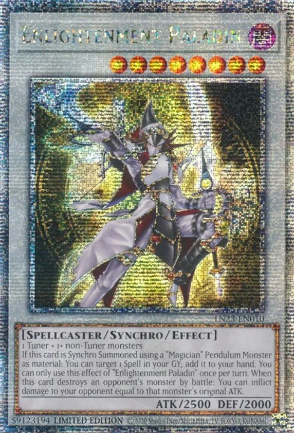 Enlightenment Paladin [TN23-EN010] Quarter Century Secret Rare | North Game Den