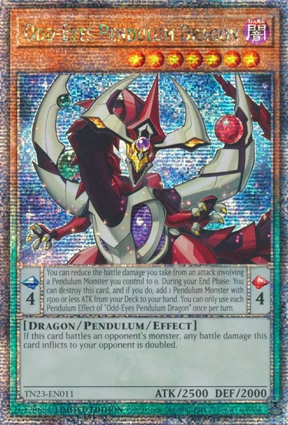 Odd-Eyes Pendulum Dragon [TN23-EN011] Quarter Century Secret Rare | North Game Den