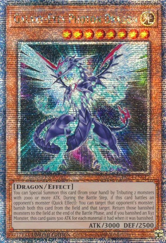 Galaxy-Eyes Photon Dragon [TN23-EN012] Quarter Century Secret Rare | North Game Den