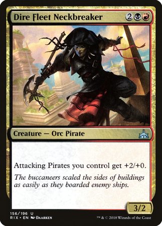 Dire Fleet Neckbreaker [Rivals of Ixalan] | North Game Den