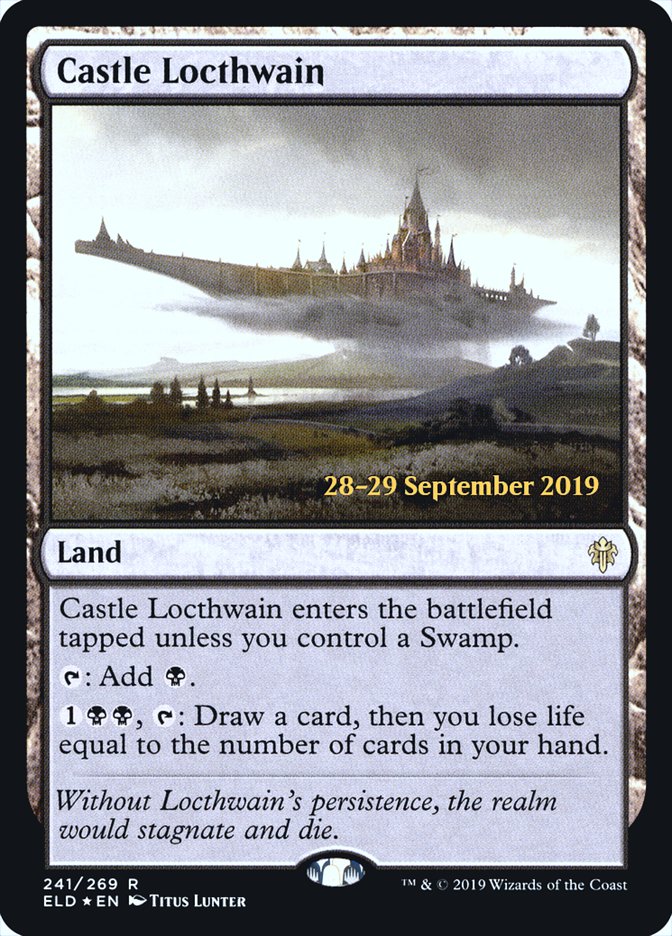 Castle Locthwain  [Throne of Eldraine Prerelease Promos] | North Game Den