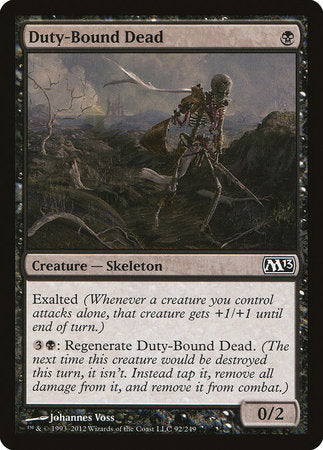 Duty-Bound Dead [Magic 2013] | North Game Den