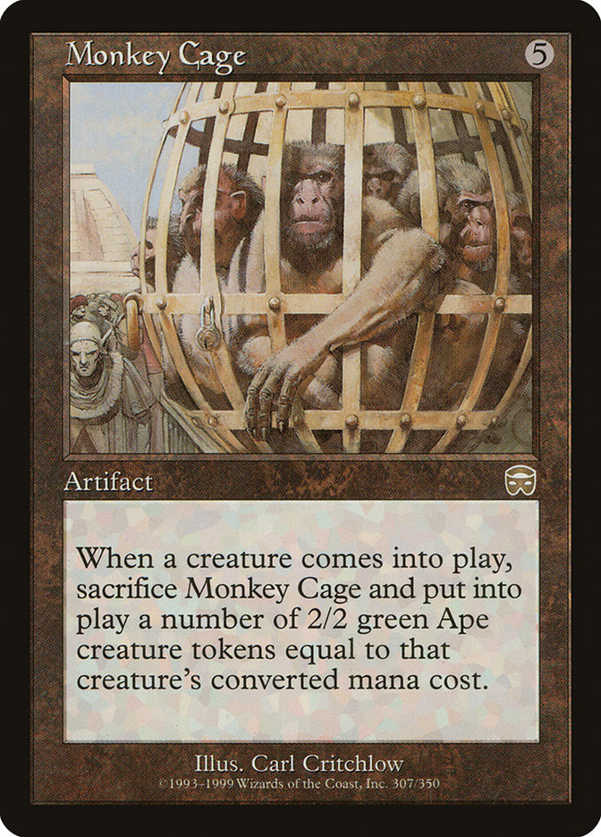 Monkey Cage [Mercadian Masques] | North Game Den