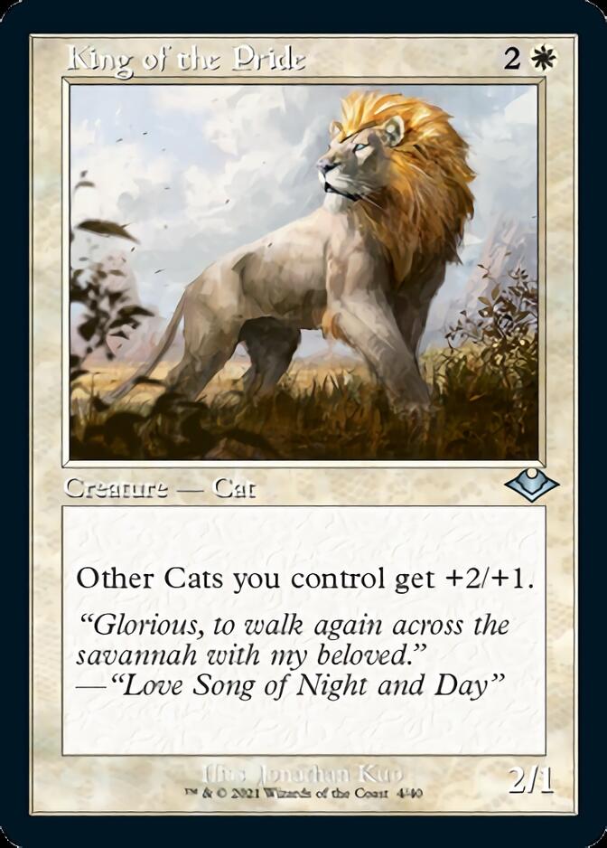 King of the Pride (Retro Foil Etched) [Modern Horizons 2] | North Game Den
