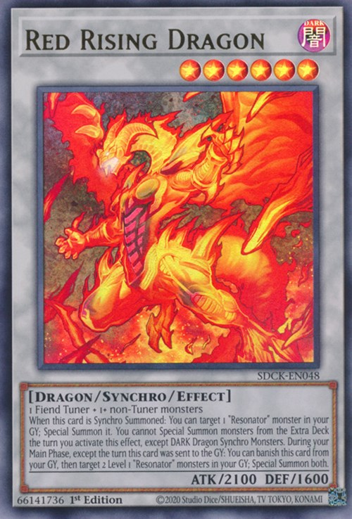 Red Rising Dragon [SDCK-EN048] Ultra Rare | North Game Den