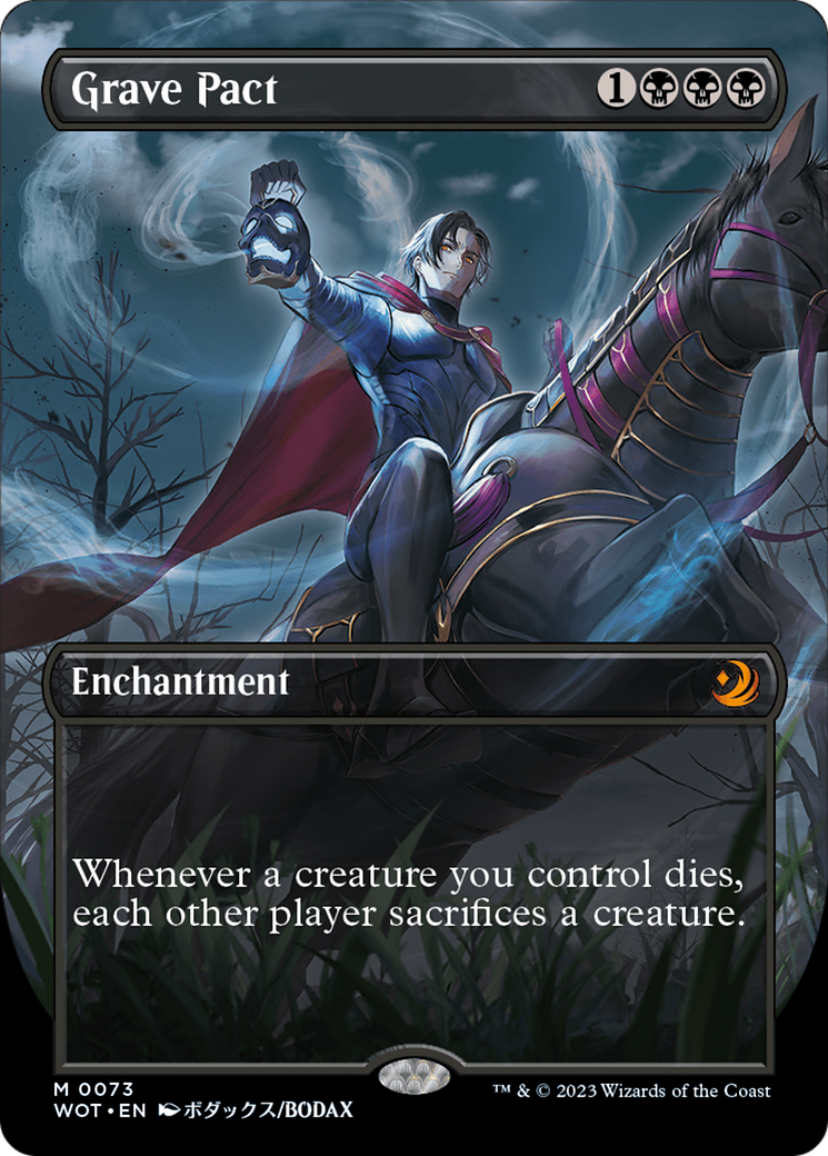 Grave Pact (Anime Borderless) [Wilds of Eldraine: Enchanting Tales] | North Game Den
