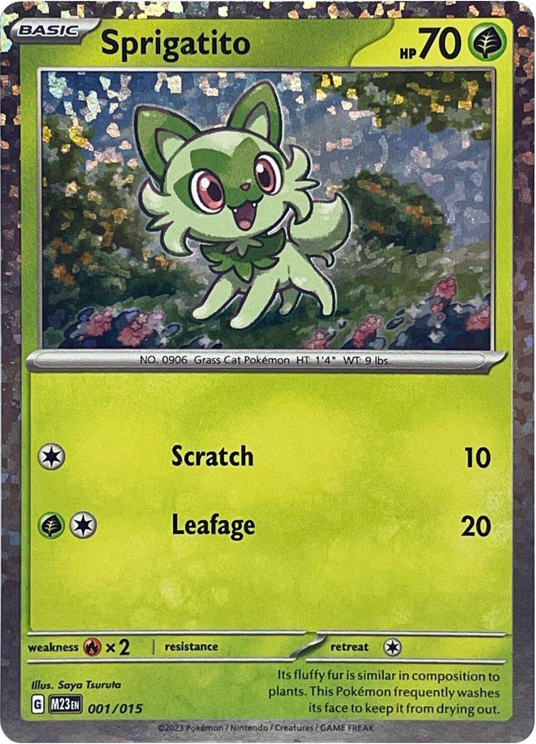 Sprigatito (001/015) [McDonald's Promos: 2023 Collection] | North Game Den