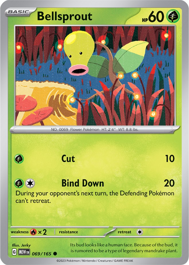 Bellsprout (069/165) [Scarlet & Violet: 151] | North Game Den