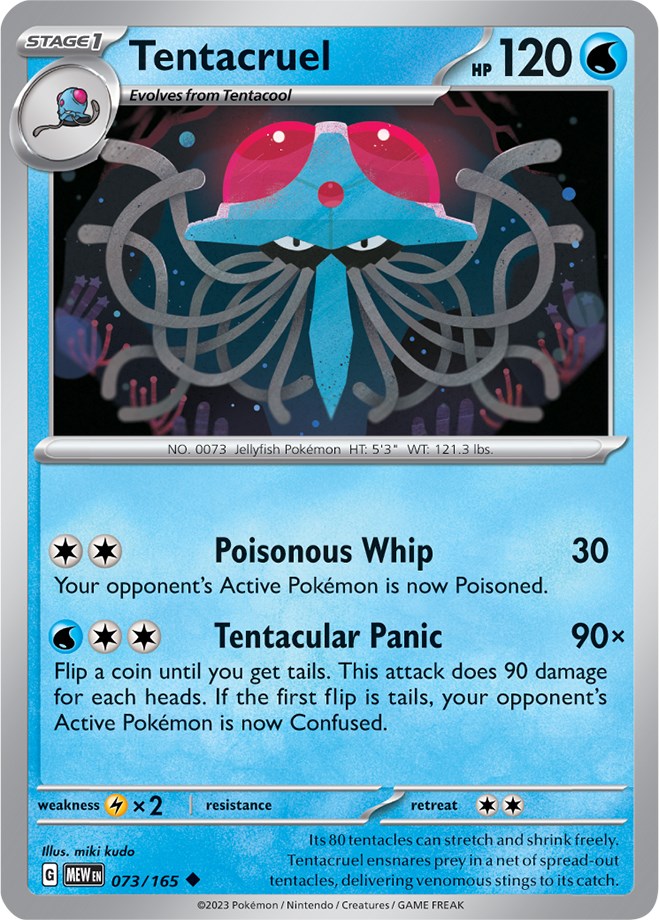 Tentacruel (073/165) [Scarlet & Violet: 151] | North Game Den