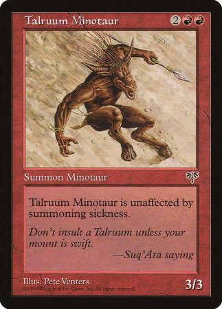 Talruum Minotaur [Mirage] | North Game Den
