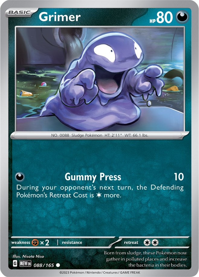 Grimer (089/165) [Scarlet & Violet: 151] | North Game Den