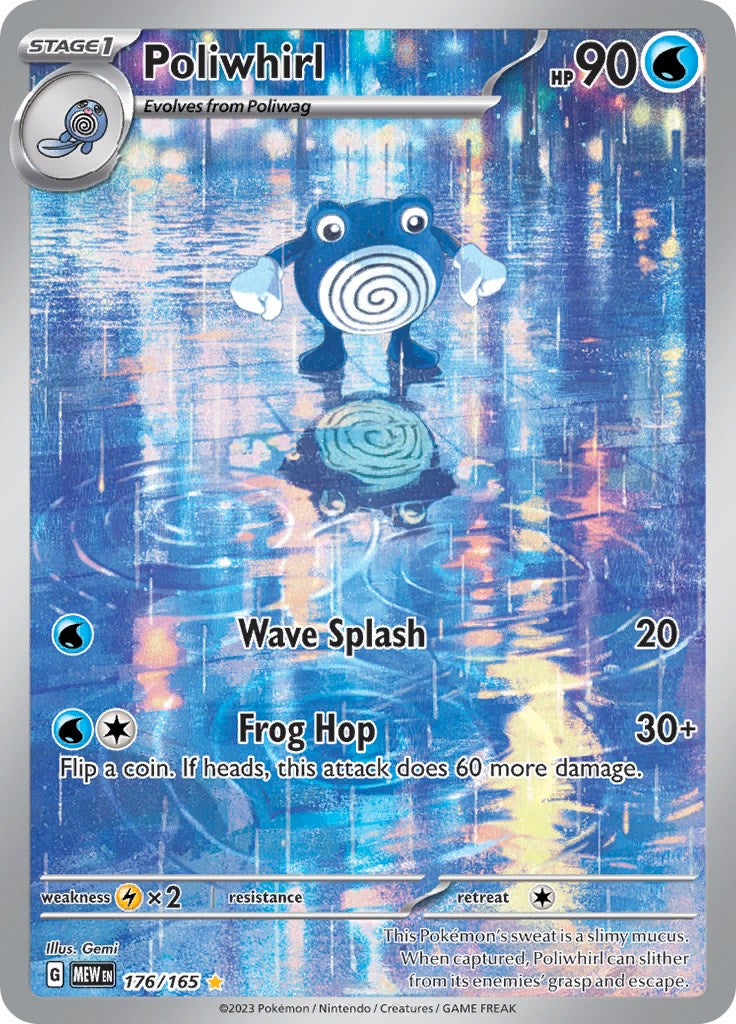 Poliwhirl (176/165) [Scarlet & Violet: 151] | North Game Den