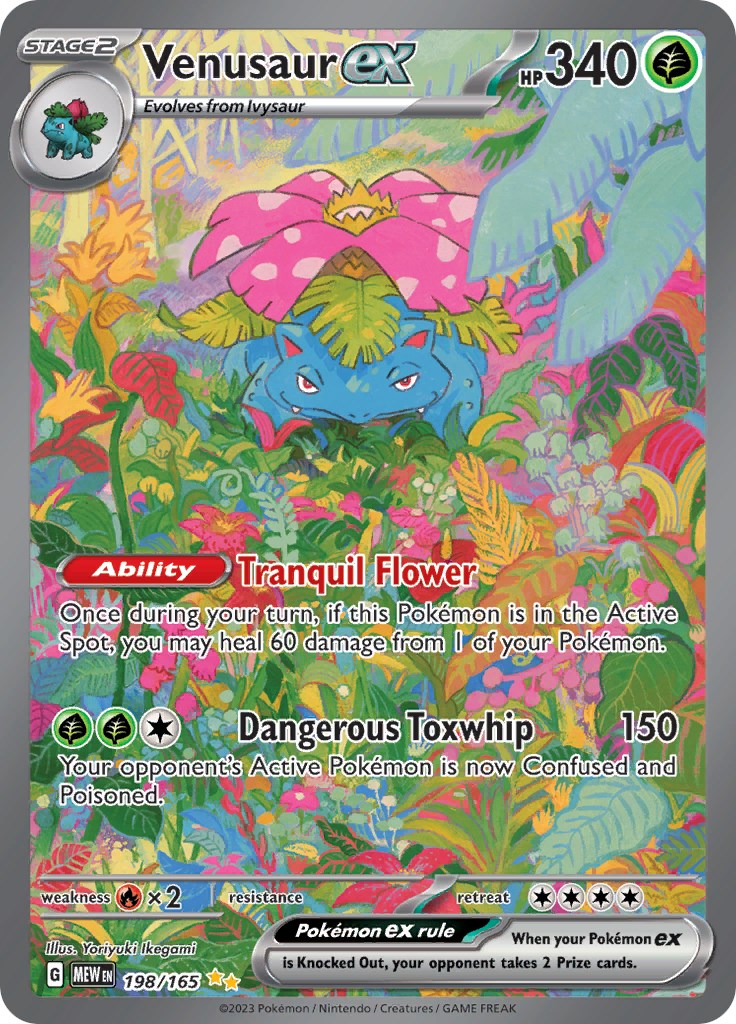 Venusaur ex (198/165) [Scarlet & Violet: 151] | North Game Den