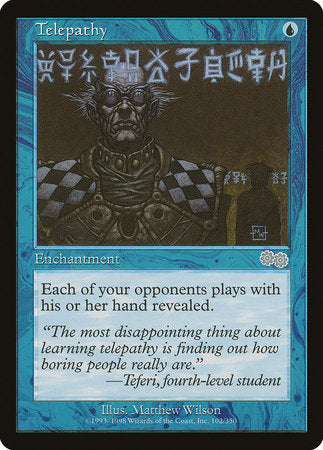 Telepathy [Urza's Saga] | North Game Den