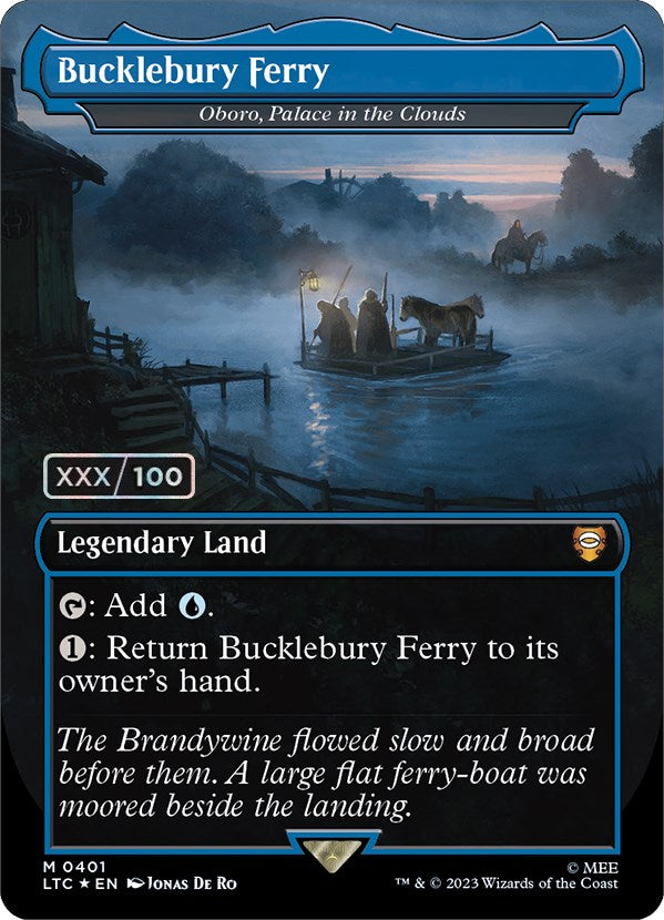Bucklebury Ferry - Oboro, Palace in the Clouds (Serialized) [The Lord of the Rings: Tales of Middle-Earth Commander] | North Game Den