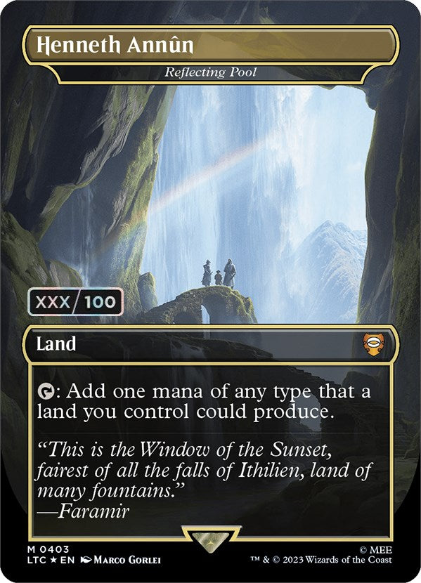 Henneth Annun - Reflecting Pool (Serialized) [The Lord of the Rings: Tales of Middle-Earth Commander] | North Game Den