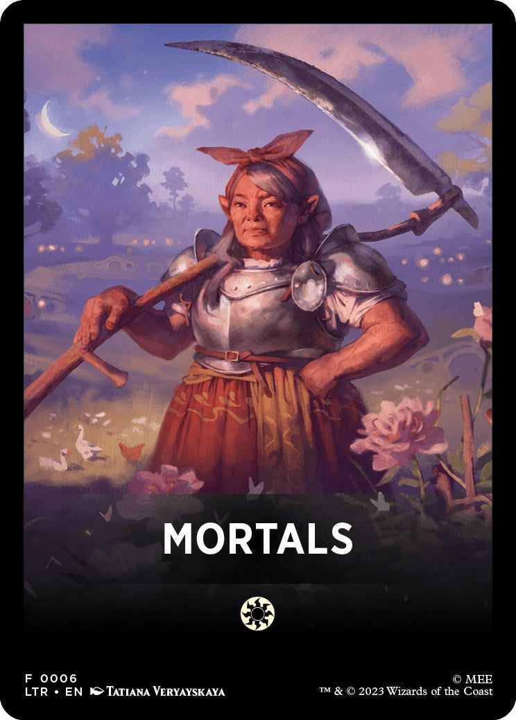 Mortals Theme Card [The Lord of the Rings: Tales of Middle-Earth] | North Game Den