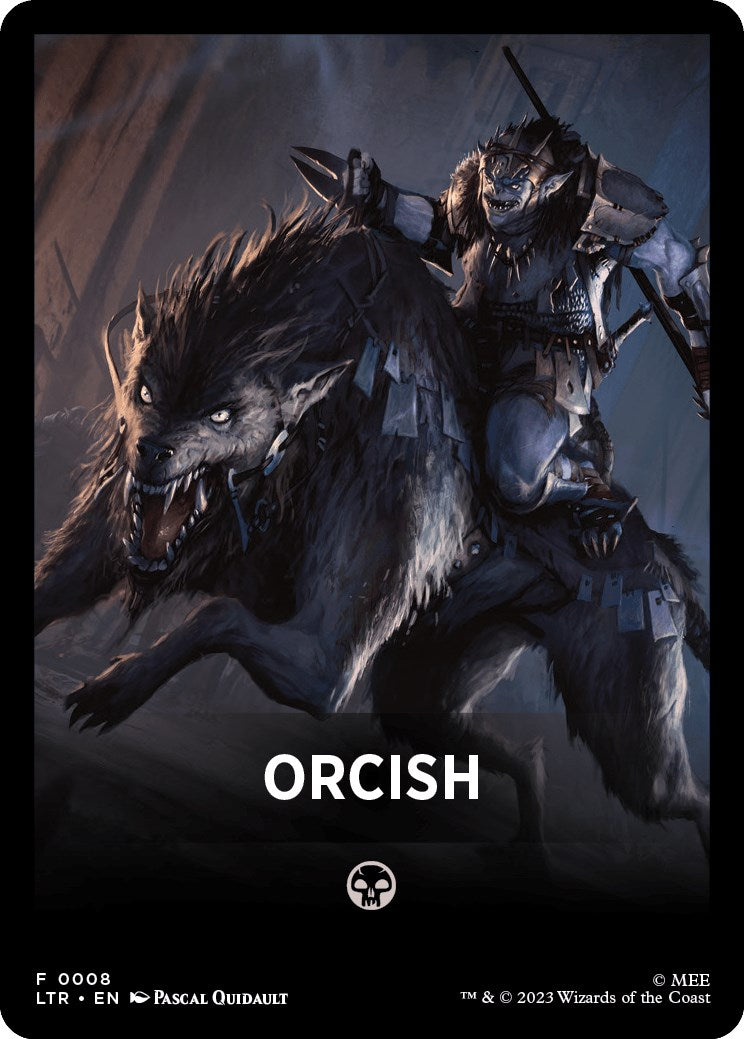 Orcish Theme Card [The Lord of the Rings: Tales of Middle-Earth] | North Game Den