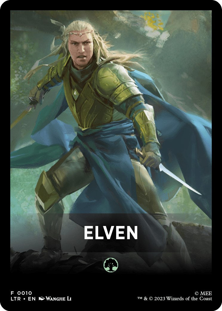 Elven Theme Card [The Lord of the Rings: Tales of Middle-Earth] | North Game Den