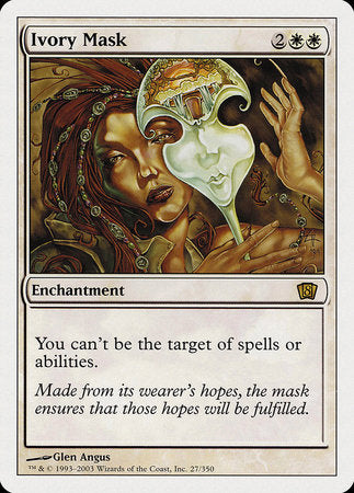 Ivory Mask [Eighth Edition] | North Game Den