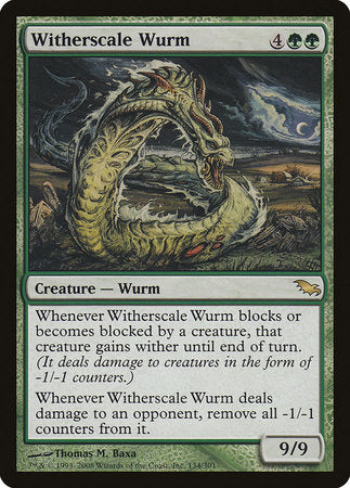 Witherscale Wurm [Shadowmoor] | North Game Den