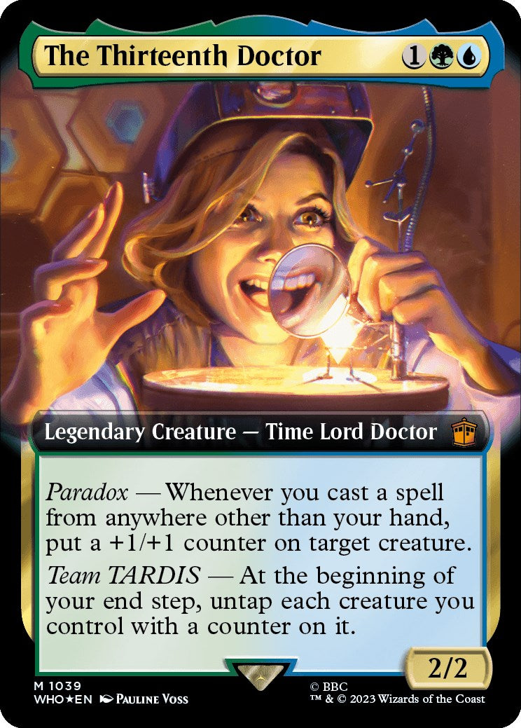 The Thirteenth Doctor (Extended Art) (Surge Foil) [Doctor Who] | North Game Den