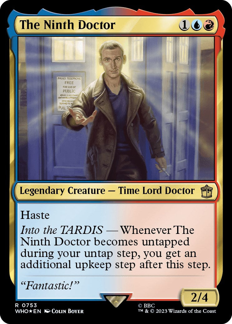 The Ninth Doctor (Surge Foil) [Doctor Who] | North Game Den