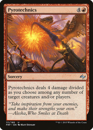 Pyrotechnics [Fate Reforged] | North Game Den