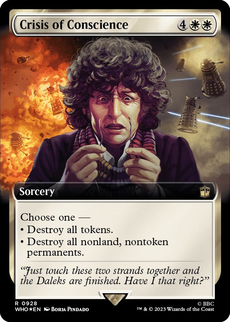 Crisis of Conscience (Extended Art) (Surge Foil) [Doctor Who] | North Game Den