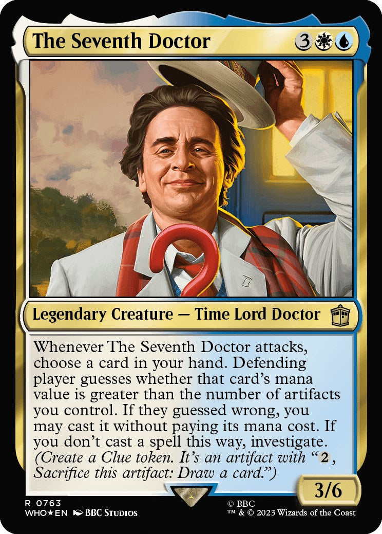 The Seventh Doctor (Surge Foil) [Doctor Who] | North Game Den
