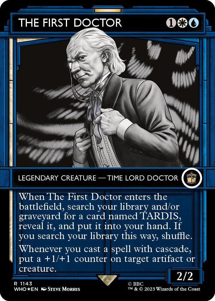 The First Doctor (Showcase) (Surge Foil) [Doctor Who] | North Game Den