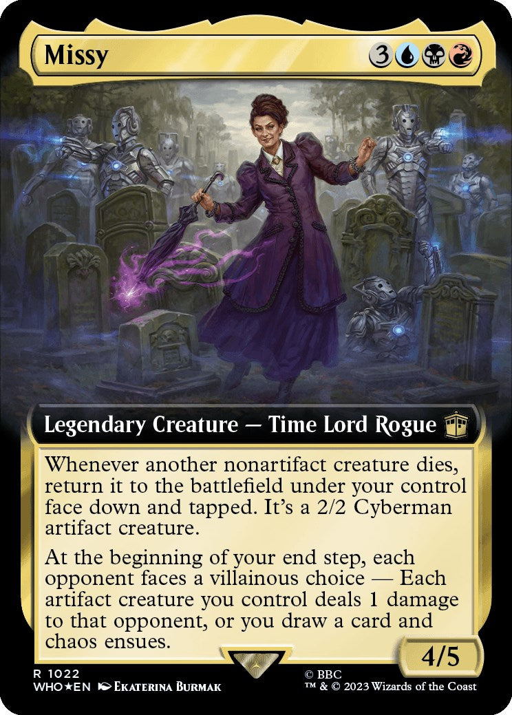 Missy (Extended Art) (Surge Foil) [Doctor Who] | North Game Den