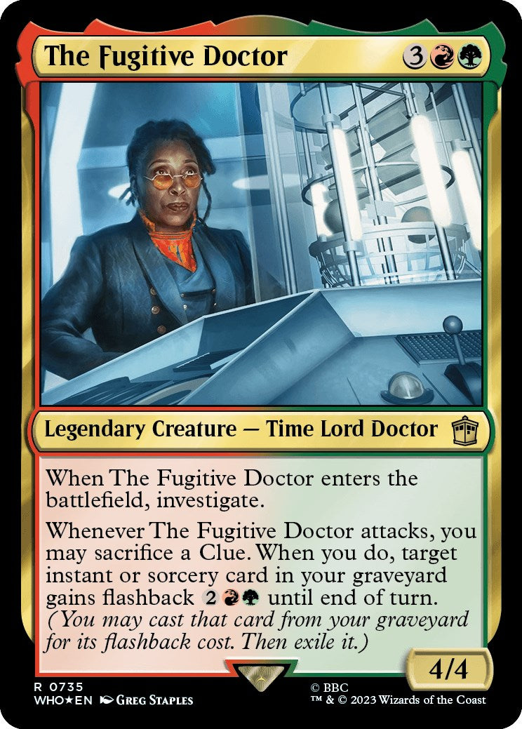 The Fugitive Doctor (Surge Foil) [Doctor Who] | North Game Den