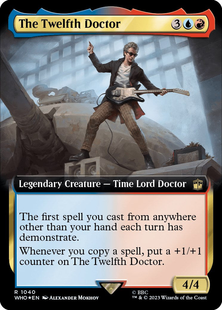 The Twelfth Doctor (Extended Art) (Surge Foil) [Doctor Who] | North Game Den