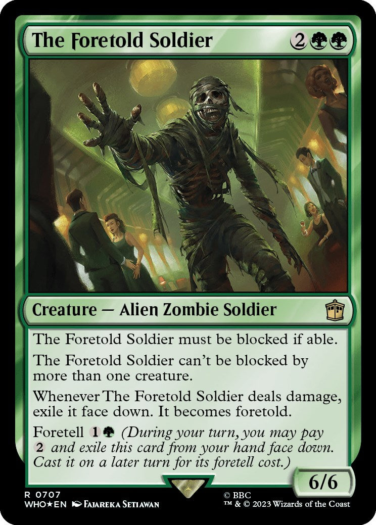 The Foretold Soldier (Surge Foil) [Doctor Who] | North Game Den